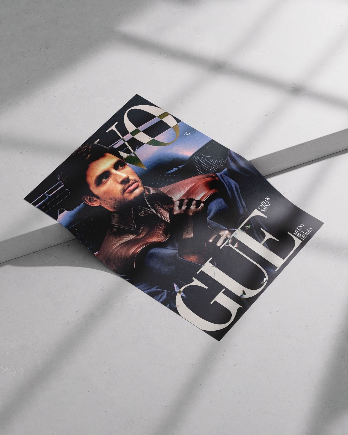 Carlos Sainz - VOGUE Poster