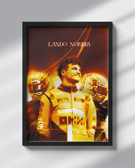 Lando Norris Poster