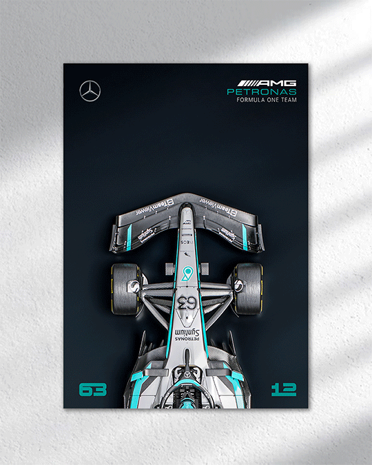 Mercedes F1 Poster