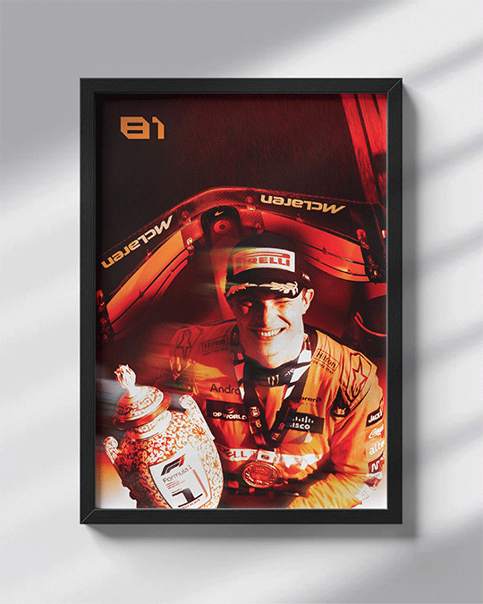 Oscar Piastri Poster
