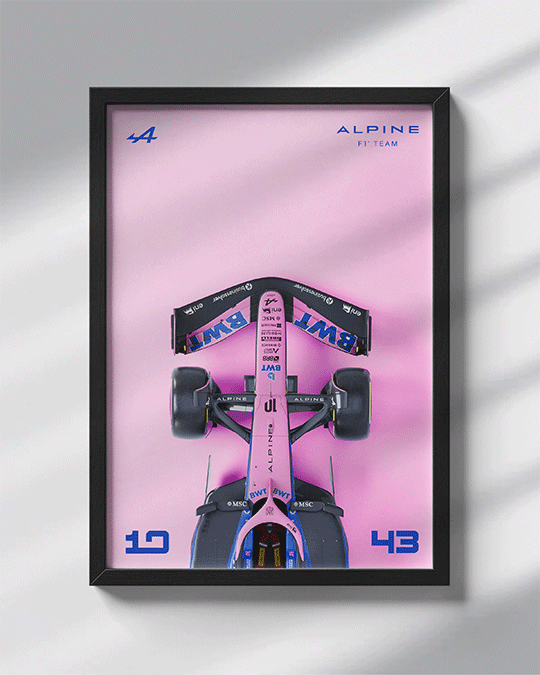 BWT Alpine F1 Poster