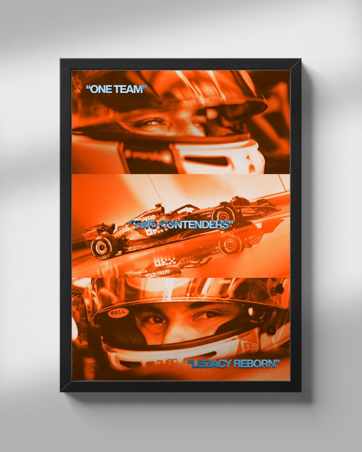 McLaren Team Poster