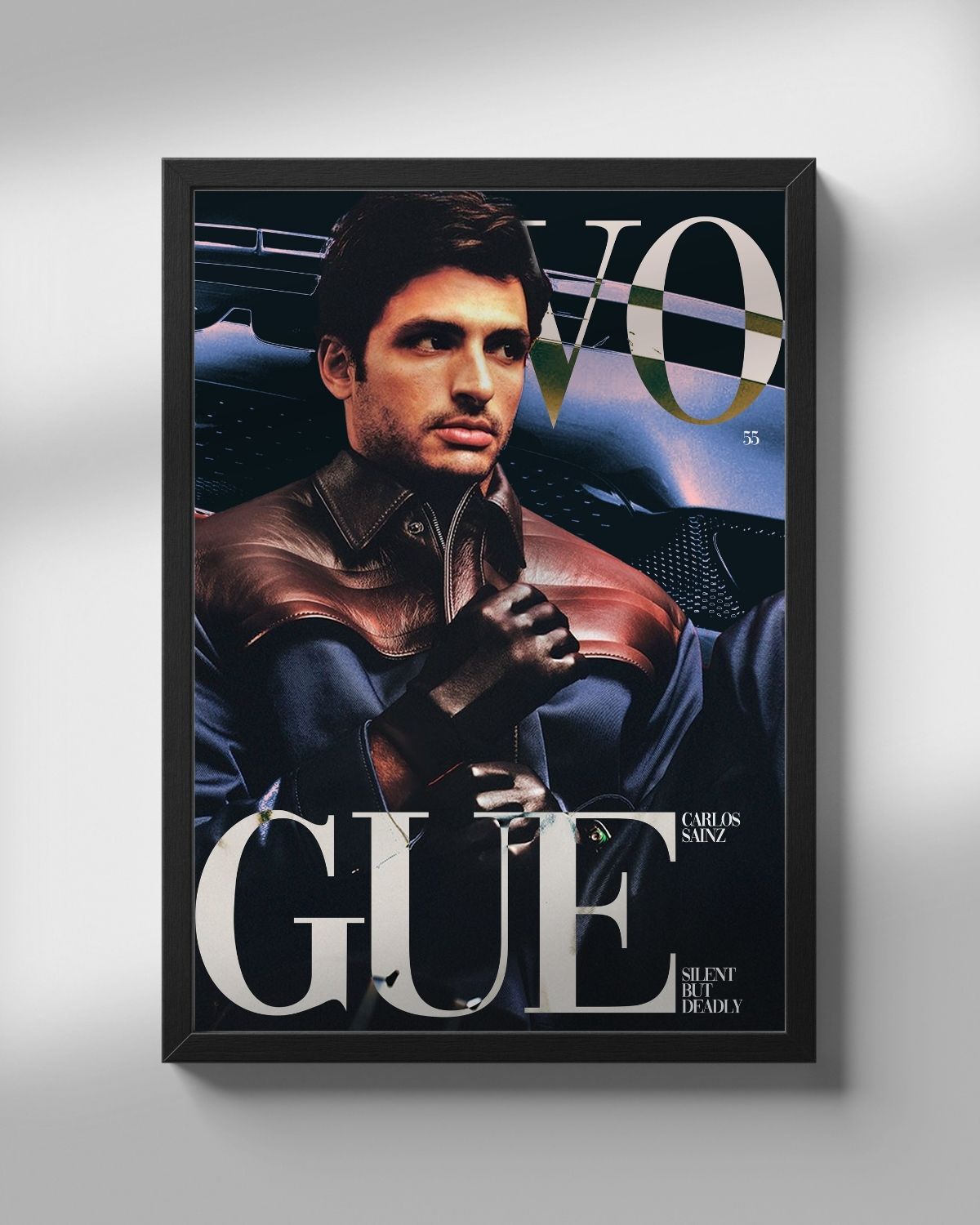Carlos Sainz - VOGUE Poster