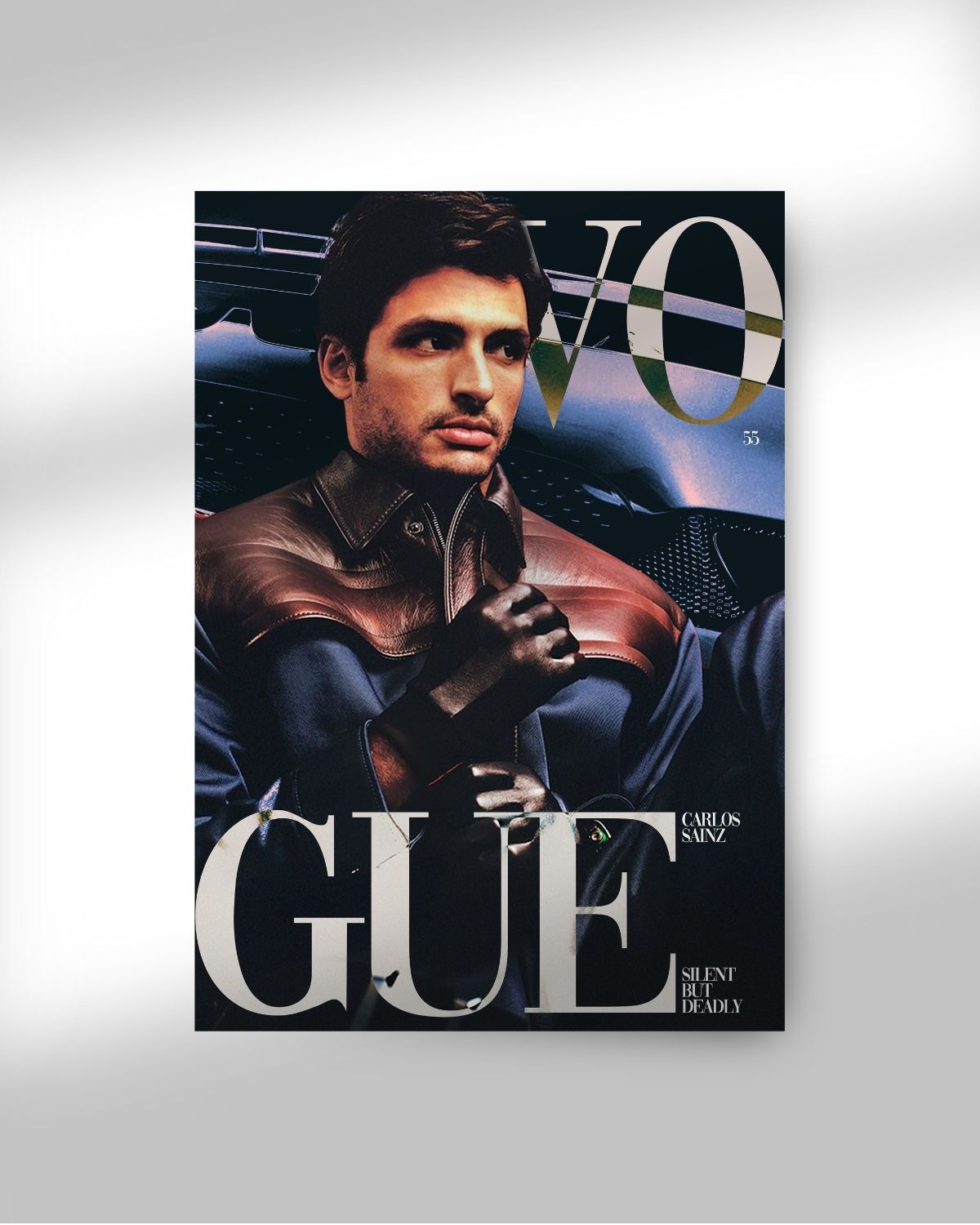 Carlos Sainz - VOGUE Poster