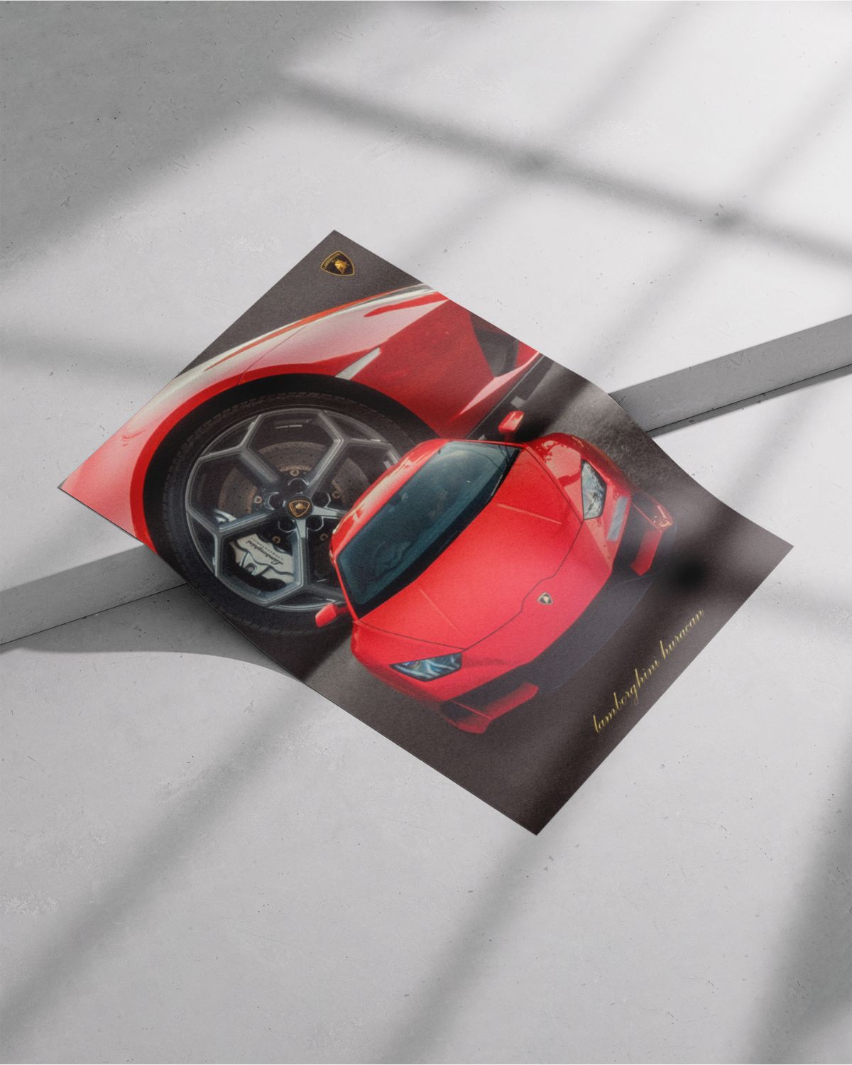 Lamborghini Huracán | Supercar Poster