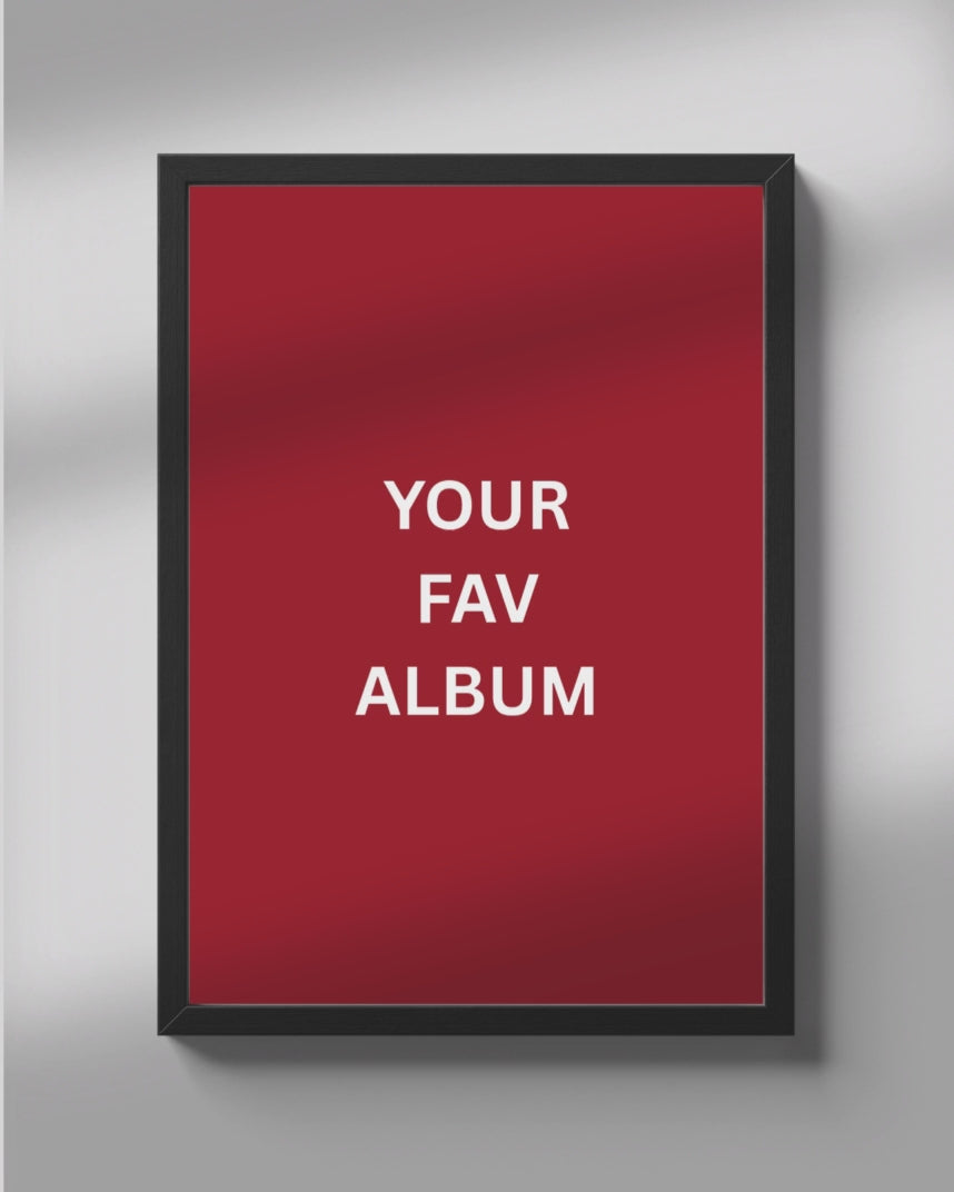 Album Cover Poster