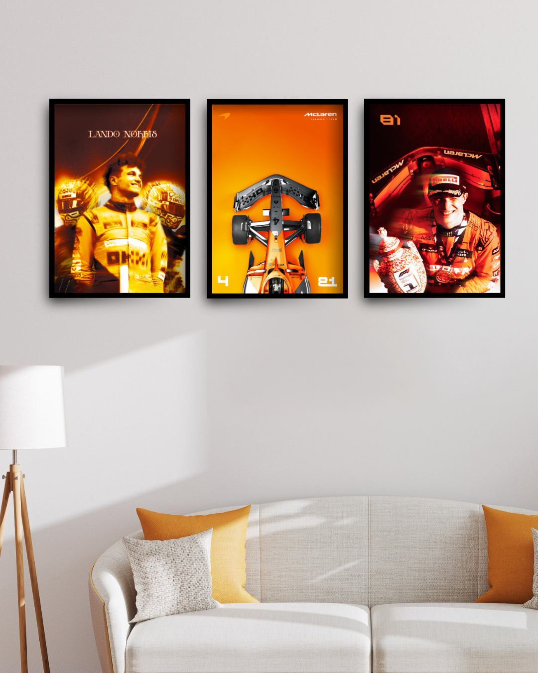 Poster image of McLaren grid