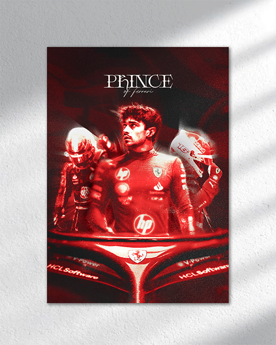 Charles Leclerc Poster