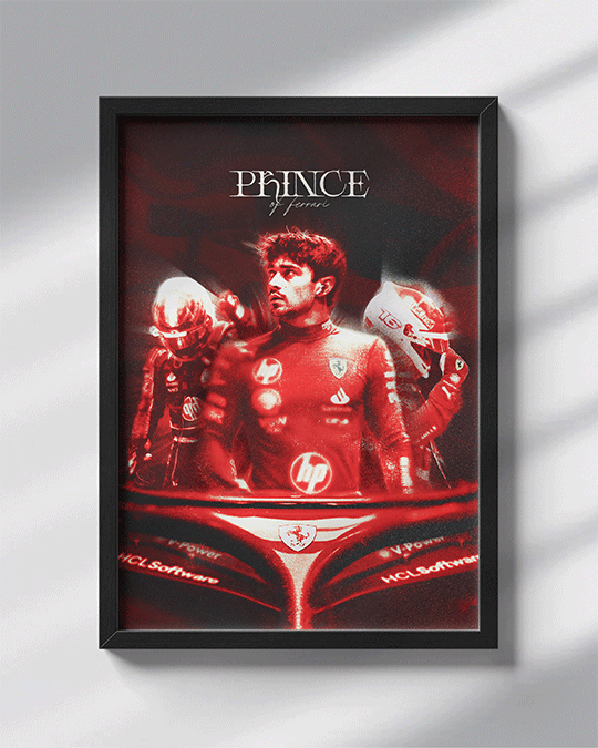Charles Leclerc Poster