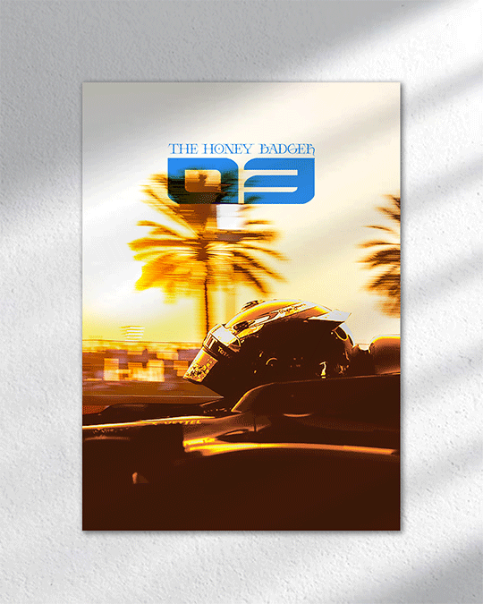 Daniel Ricciardo Poster
