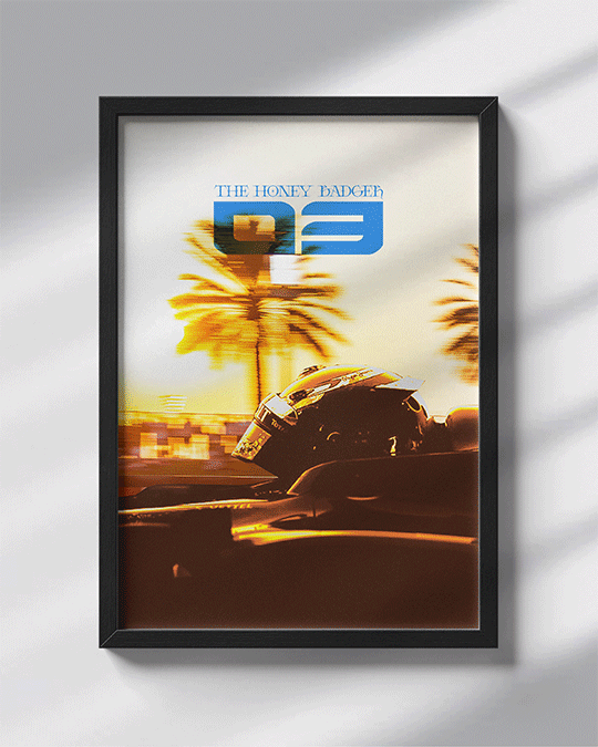 Daniel Ricciardo Poster