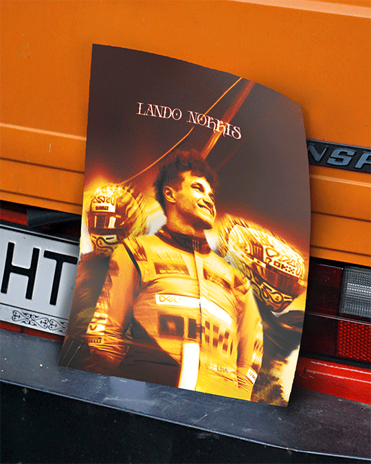 Lando Norris Poster