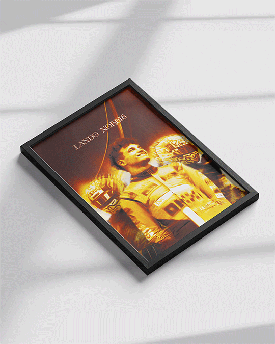 Lando Norris Poster
