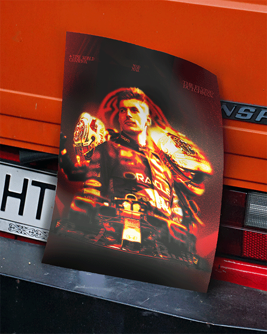 Max Verstappen Poster