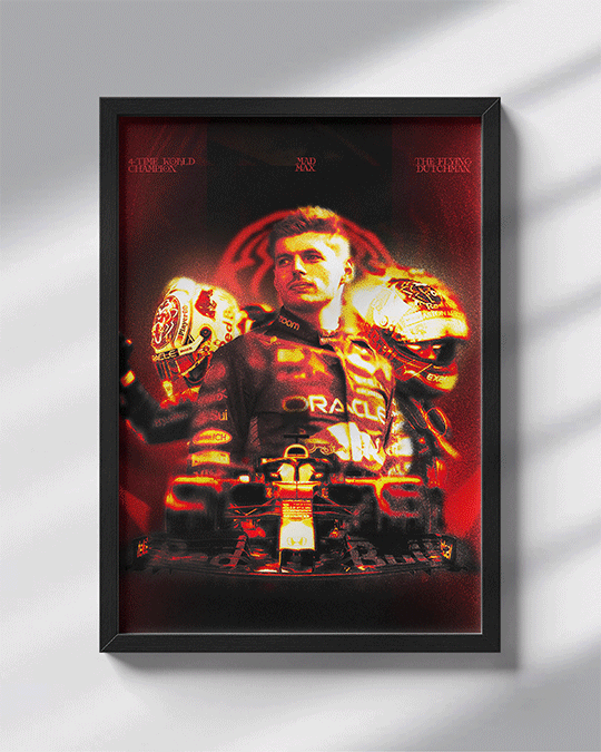 Max Verstappen Poster