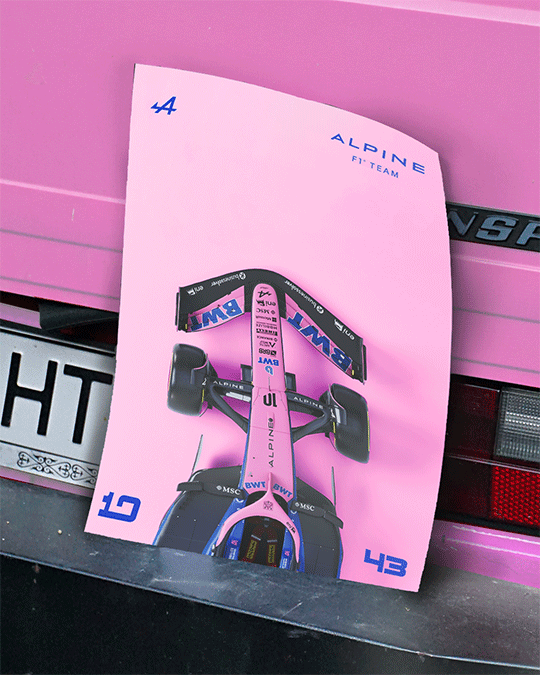 BWT Alpine F1 Poster
