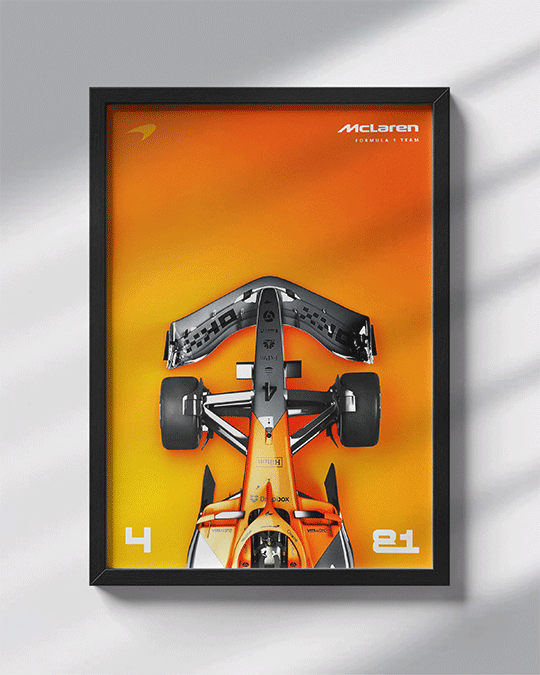 McLaren F1 Poster