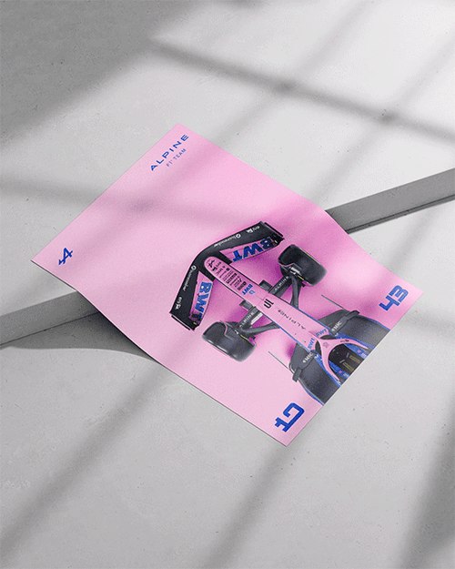 BWT Alpine F1 Poster