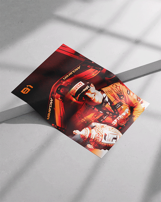 Oscar Piastri Poster