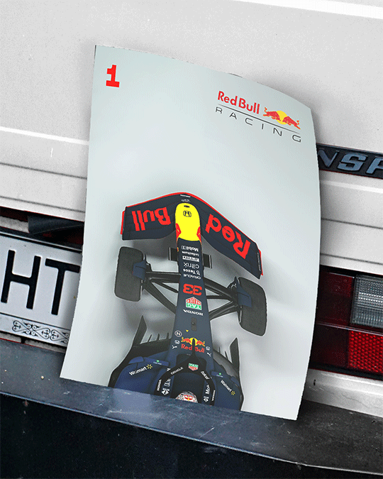 RedBull F1 Poster
