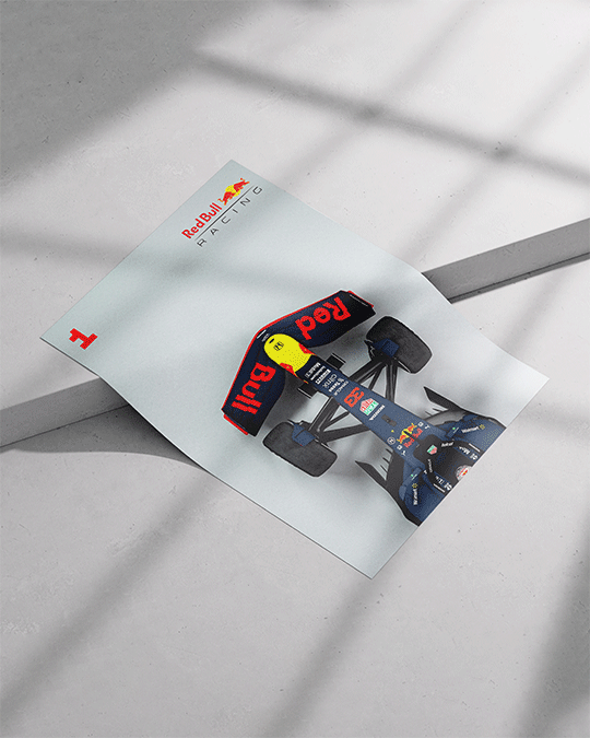 RedBull F1 Poster