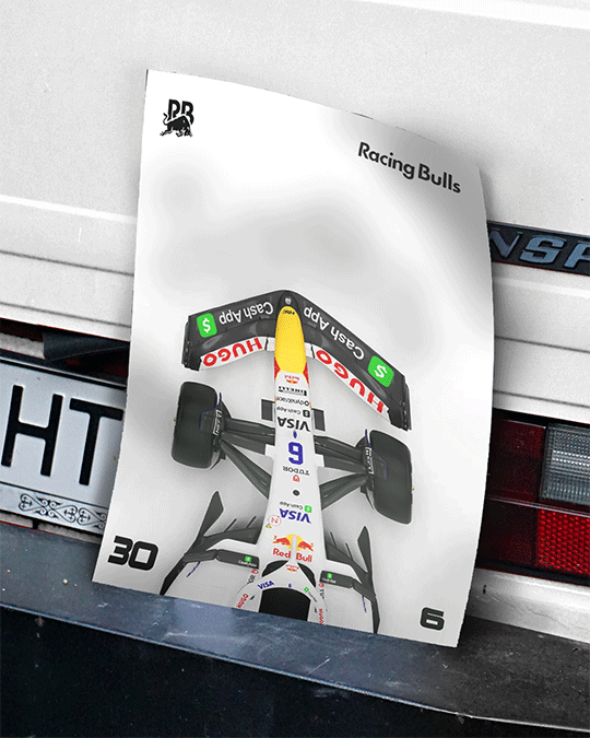 Racing Bulls F1 Poster