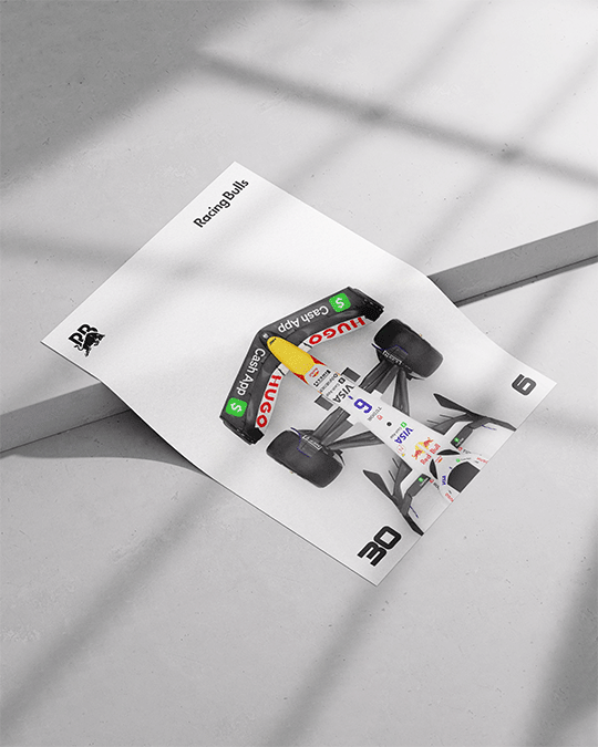 Racing Bulls F1 Poster
