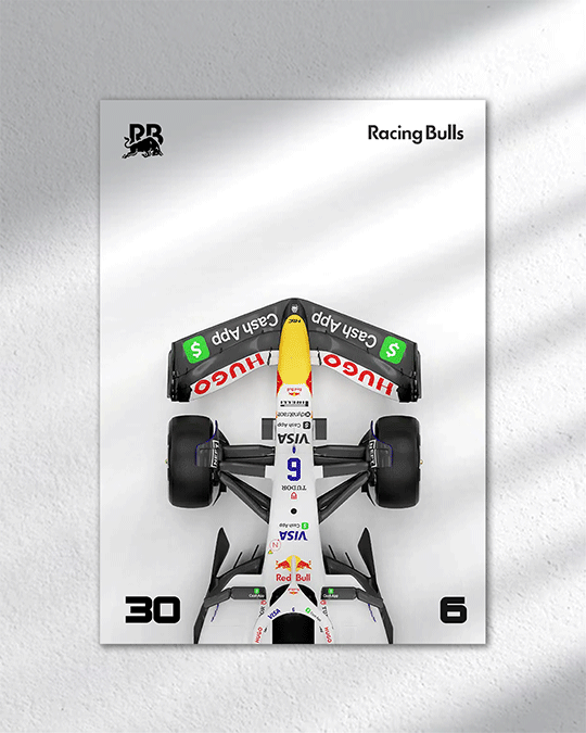 Racing Bulls F1 Poster