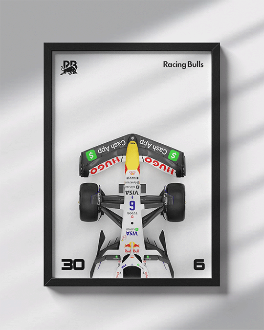 Racing Bulls F1 Poster
