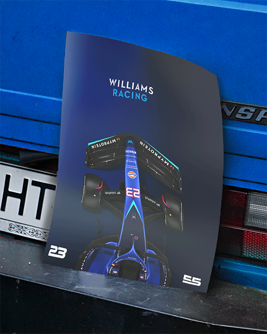 Williams F1 Poster