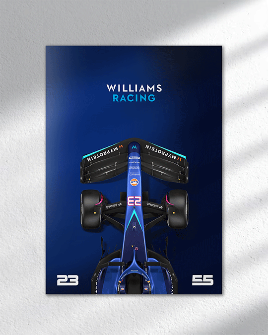 Williams F1 Poster