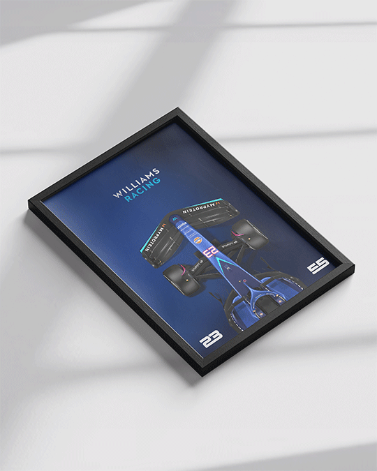 Williams F1 Poster