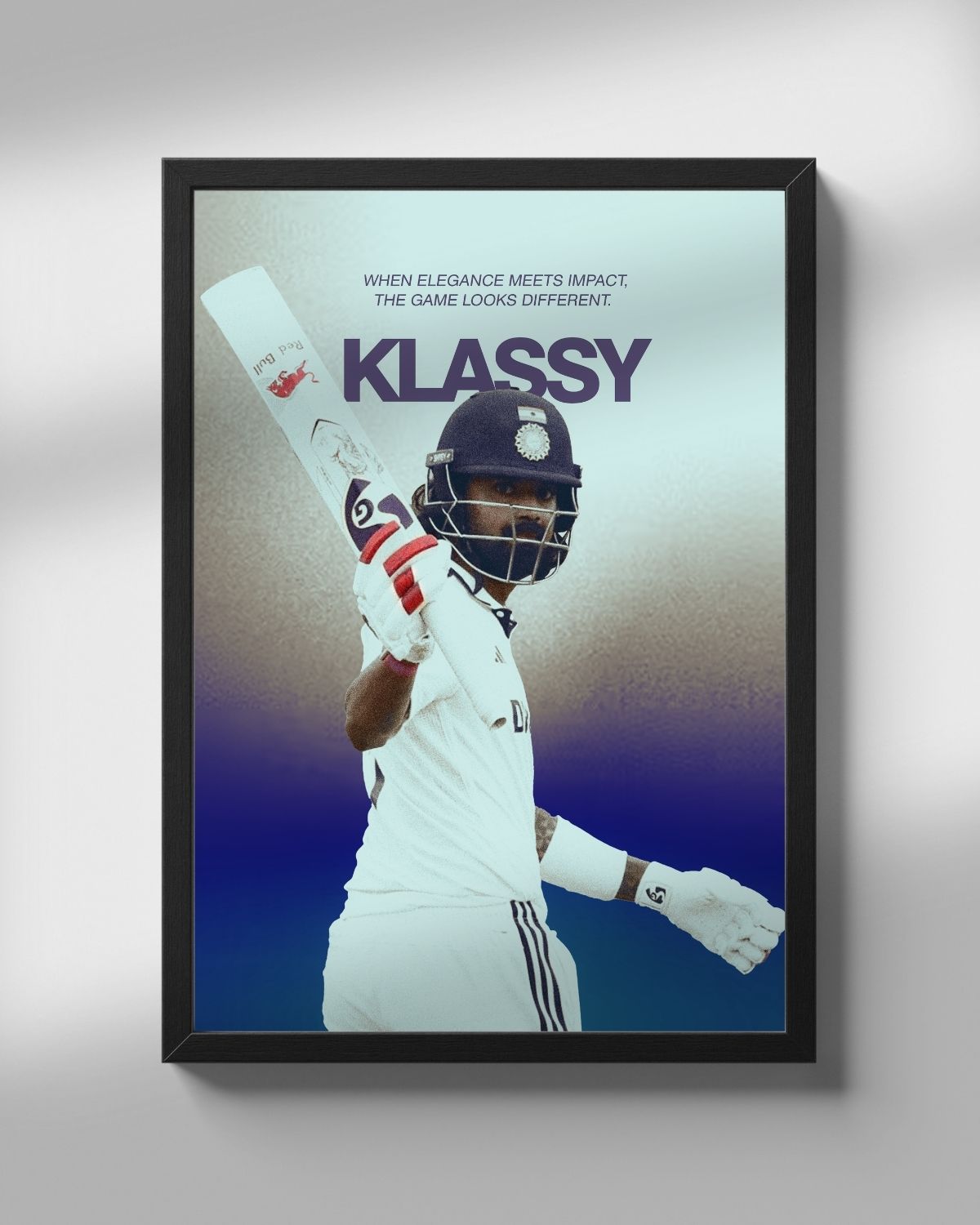 KL Rahul Poster | Cricket Poster - Klassy