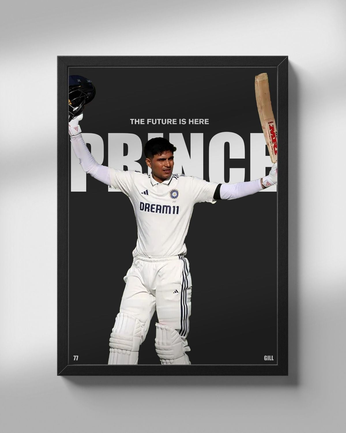 Shubman Gill Poster | Cricket Poster - Prince