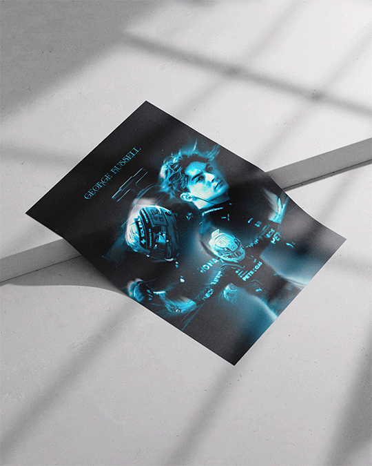 George Russell Poster