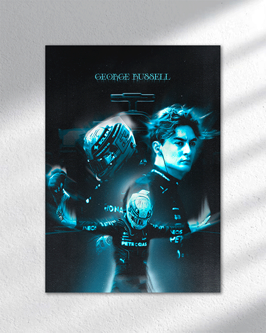 George Russell Poster