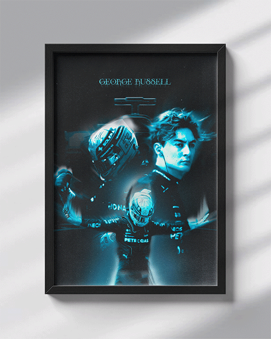 George Russell Poster