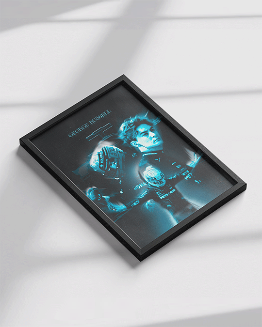 George Russell Poster