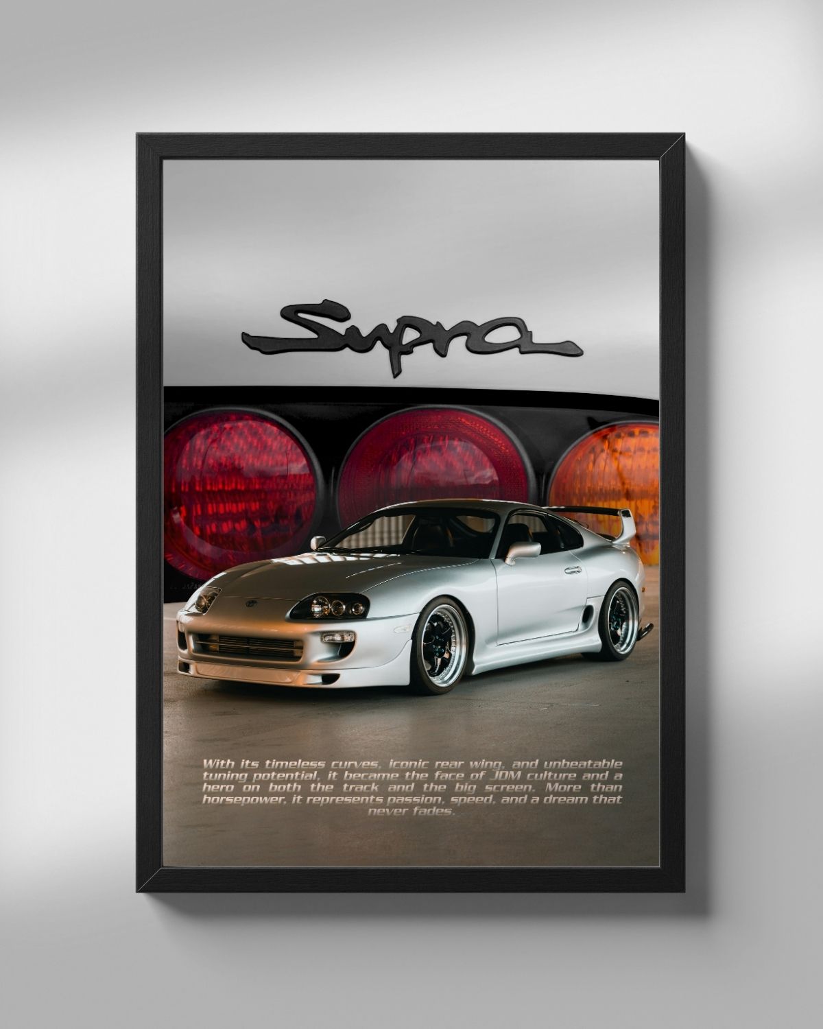Toyota Supra MK4 | JDM Legend Poster